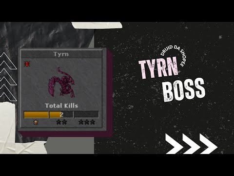 [TIBIA] BOSS RARO - TYRN / LIBERTY BAY - 5 KILLS - 100 PTS