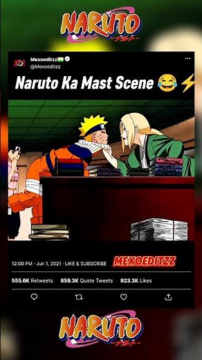 Lady Tsunade vs Naughty Naruto – Funniest Scene Ever 🤣 #Naruto #Tsunade #NarutoFans