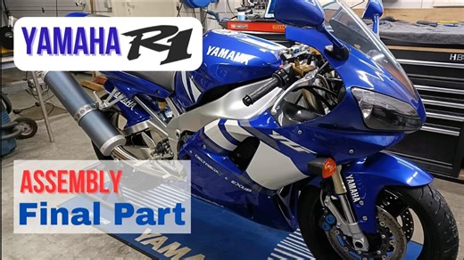 【2001雅马哈 R1 - 组装第 6 部分_装配最终部件】