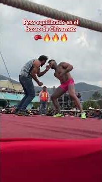 Balanced weight in Chivarreto's boxing #viral #Chivarreto #Guatemala #boxing