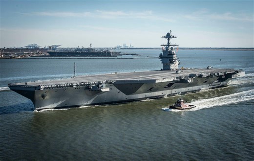 U.S. sending aircraft carrier strike group to Latin America in major buildup