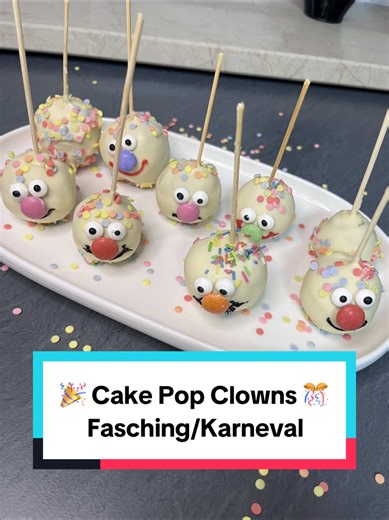 Cake Pops aus Kuchenresten 🎂🍭 • Übrig gebliebene Kuchenreste fein zerbröseln • Mit Frischkäse verrühren, bis eine gut formbare Masse entsteht 🤍 • Kleine Kugeln (Cake Pops) formen • 200 g weiße Schokolade schmelzen 🍫 • 1 TL Kokosöl zur Schokolade geben, damit sie schön geschmeidig wird 🥥 • Cake-Pop-Stiele zuerst in die weiße Schokolade tauchen • Stiele in die Cake-Pop-Kugeln stecken 🍡 • Cake Pops ca. 2 Stunden einfrieren, damit sie gut durchgefroren sind ❄️ • Danach komplett in weiße Schoko