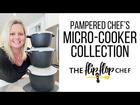 Pampered Chef Micro Cooker Collection! BPA FREE & NO recycled Plastics.