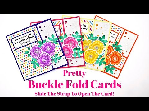 Buckle Fold Cards
