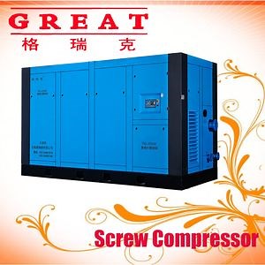 [Hot Item] 100HP75kw 8bar Screw Air Compressor (TKLYC-75F) Vector Control Technology Variable Speed Driven
