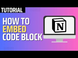 How To Embed Code Block in Notion (Step By Step) - 2025