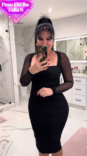 Elegancia que impacta desde el primer paso ✨🖤 Este vestido midi es la definición de sofisticación y sensualidad en equilibrio perfecto 💃 👗 Corte midi que estiliza la silueta ✨ Mangas largas de mesh que aportan un toque sexy y moderno 🖤 Color negro clásico que nunca falla 🔥 Ajuste favorecedor que realza curvas 💎 Ideal para cenas, eventos, fiestas o noches especiales 🚚 Envío gratis Un vestido pensado para robar miradas sin esfuerzo ✨🔥 #vestidomidi #vestidoelegante #outfitnoche #modamujer #