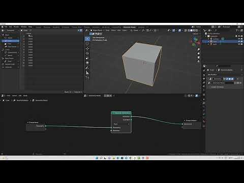 Blender Tutorial / What Is An Attribute In Geometry Nodes