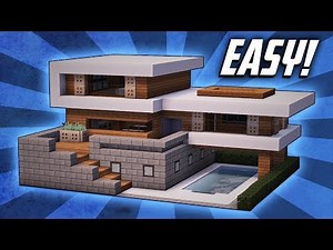 Minecraft PE:modern house map +download link in description