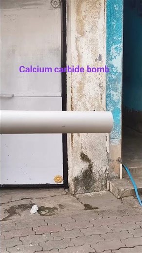 calcium carbide bomb#short #video