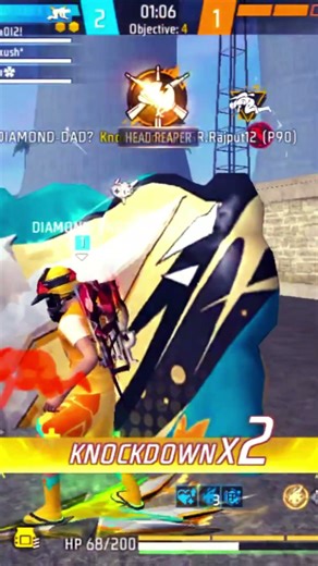 Free Fire max cs ranked game play