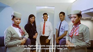 Many think flight attendants just need to look pretty, smile, and be polite. In reality, flight attendants have a tough and demanding job---yet they do it with poise and class. Find out why being a flight attendant is more than meets the eye. | WCC Aviation Company Inc.