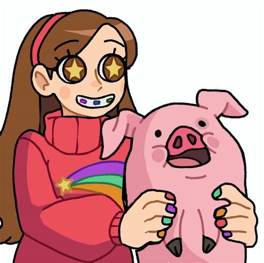 Mabel's Hilarious Antics in Gravity Falls Animation Meme