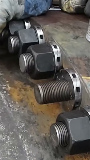 installing a bolt on a machine with a machine #automobile #popular
