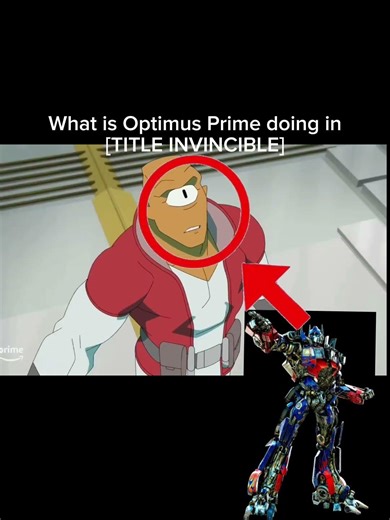 What is Optimus Prime doing here?! 😭