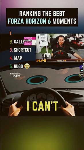 Ranking TOP 5 FUNNIEST Forza Horizon 6 Moments!