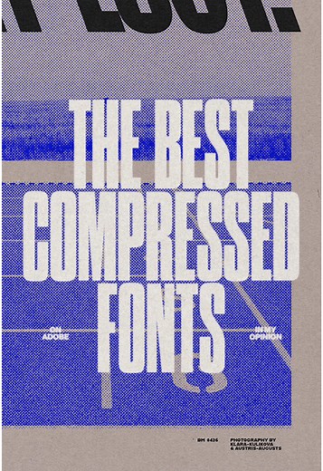 Top Compressed Fonts on Adobe Fonts for Designers