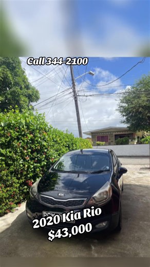 🚗🔥 FOR SALE – 2020 KIA RIO 🔥🚗 💰 PRICE: $43,000 💰 IF YOU’RE LOOKING FOR A RELIABLE, FUEL-EFFICIENT, AND STYLISH SEDAN — THIS IS IT! 👌 ✨ VEHICLE DETAILS: ✔️ EXCELLENT CONDITION ✔️ SMOOTH ENGINE & TRANSMISSION ✔️ ICE COLD A/C ❄️ ✔️ CLEAN INTERIOR & EXTERIOR ✔️ VERY FUEL EFFICIENT ⛽ ✔️ WELL MAINTAINED ✔️ INSPECTED & TRANSFER READY 📄 THIS 2020 MODEL OFFERS MODERN STYLE, COMFORTABLE RIDE, AND DEPENDABILITY — PERFECT FOR DAILY DRIVING OR A FIRST-TIME OWNER. 🚘 READY FOR IMMEDIATE SALE! SERIOUS 