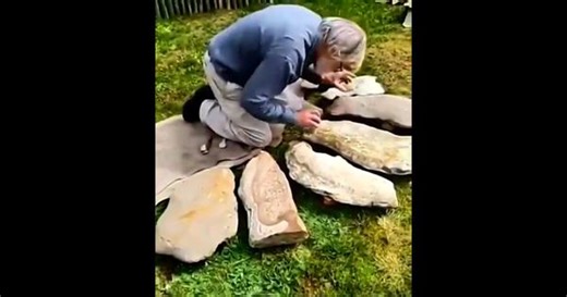 Watch: Archaeologist shows how prehistoric humans could have made music with rocks