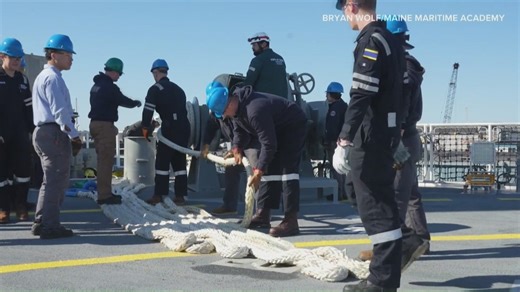Maine Maritime cadets set sail on 70-day international training cruise