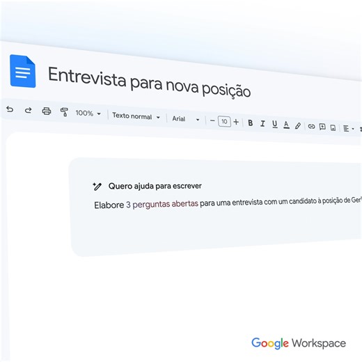 1.7K views · 8K reactions | Gemini no Docs ajuda sua equipe a ter ideias, escrever e revisar de um jeito fácil e colaborativo. | Google Workspace | Facebook