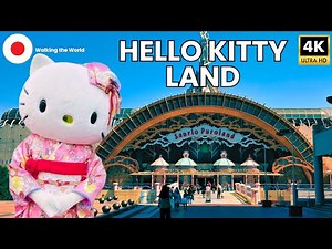 INSIDE Sanrio Puroland 🇯🇵 | Hello Kitty Theme Park FULL Tour in Tokyo, Japan [4K]
