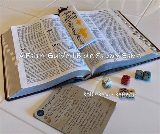 Scripture Lots Dice Game - Replacement Die • Faith-based Bible Study Tool - Etsy
