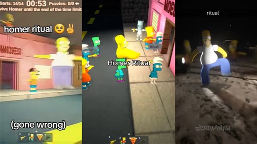 Homer Ritual (You vs. Homer) | Know Your Meme