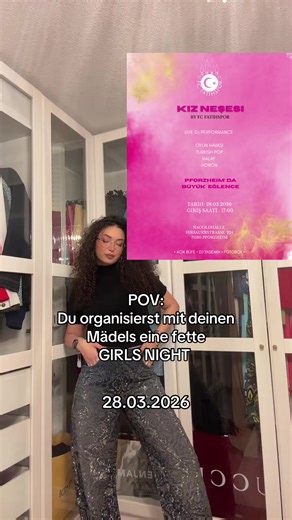 Tickets und mehr Infos gibt’s per dm #foryou #fyp #pforzheim #turkishparty #girlsnight