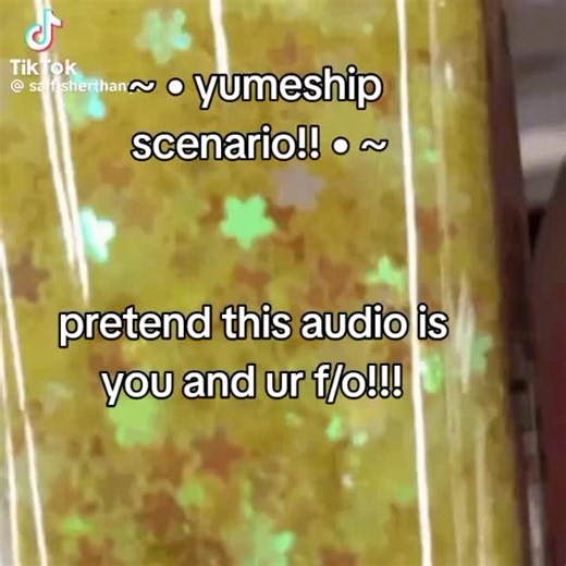 YumeShip Scenario: Pretend This Audio Is You and Your F/O