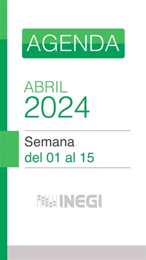 3.6K views · 32 reactions | Conoce la información más relevante del 1 al 5 de abril en el #INEGI, en el #Calendario de difusión de información estadística, geográfica y de Interés Nacional. | INEGI Informa | Facebook
