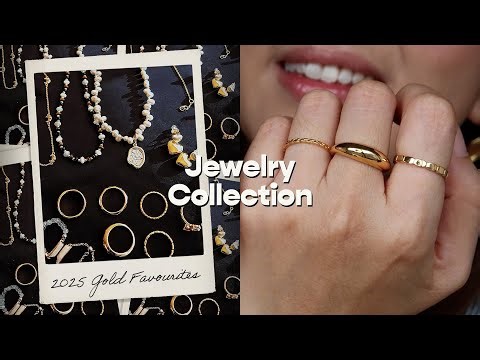 My Gold Jewelry Collection 2025 | Minimalist, Affordable & Timeless Pieces ft. Linjer