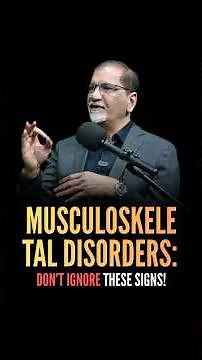 Don’t Ignore These Silent Warnings: Musculoskeletal Disorders Could Be Sneaking Up on You!