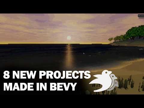 8 New Projects Made in Bevy Game Engine