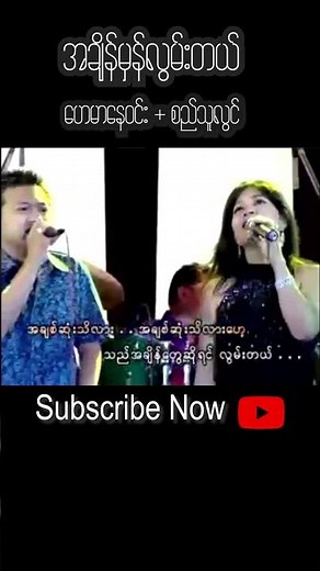 အချိန်မှန်လွမ်းတယ် - ဟေမာနေဝင်း ၊ စည်သူလွင် #haymarnaywin #sithulwin