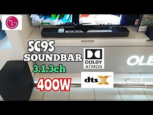 LG SC9S 3.1.3ch with IMAX Enhanced and Dolby Atmos Soundbar 2023 | Unboxing Sound Test!🔥💯