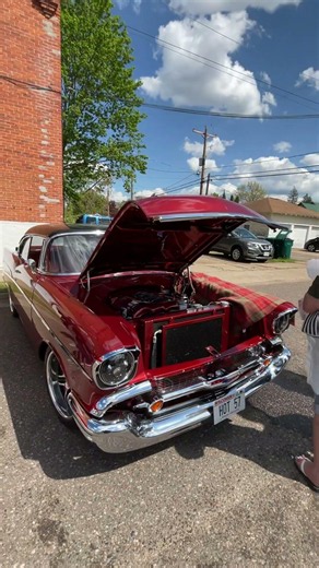 One Hot 57 Chevy! #chevy #57chevy #hotrod