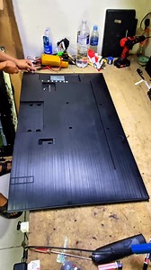 128K views · 644 reactions | how to remove the back cover of a television without using screws #tv #television #dissasemby #samsung | Jupri Latua Simbolon | Facebook