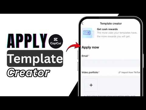 How To Apply CapCut Template Creator 2026 | Quick Guide