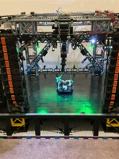 #Lego #MOC Concert Stage - Load in