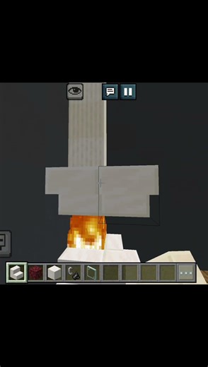 Minecraft fireplace tutorial