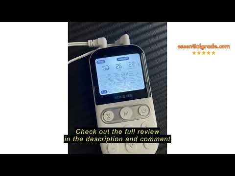 Review Neocarbon Reusable Electrode Pads for TENS Pro EMS Unit, Premium Replacement Square Pads with