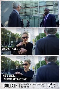 Patty tells it like she sees it. Stream the new season of Goliath June 15 on Prime Video. | Goliath