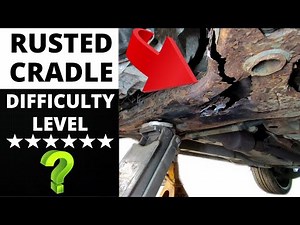 2011 Jeep Compass Rusted Cradle Removal: How Hard Can It Be?