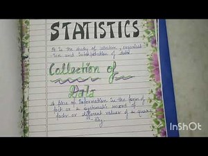 Project File On Statistics Class 9 and 10 #projectfile #mathsproject #statistics