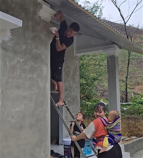 8.3K views · 184 reactions | A moment of family unity Cu Bon and his folks Put joyful smiles on the new house - 003 | Daily Love | Facebook