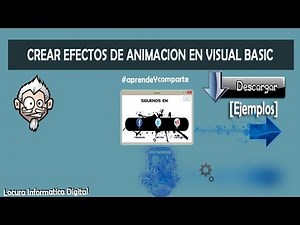 COMO CREAR EFECTOS Y ANIMACIONES EN VISUAL STUDIO - con ejemplos
