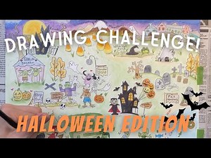Ultimate Halloween Drawing Challenge | Step-by-step