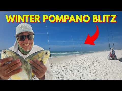 Cold Water, Hot Bite! Winter Pompano Fishing in the Florida Panhandle
