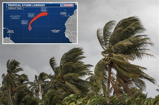 Tropical Storm Lorenzo expected to take unusual path in Atlantic — here’s what to know